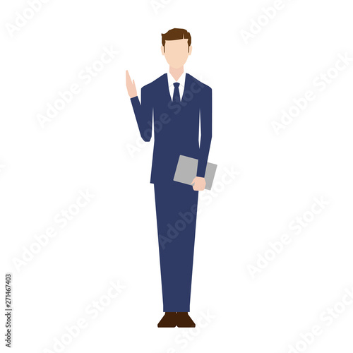 Business people. Vector illustration. Flat design.