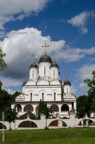 Preobrazhensky (Transfiguration) Cathedral in museum-estate Bolshie Vyazemy Moscow region