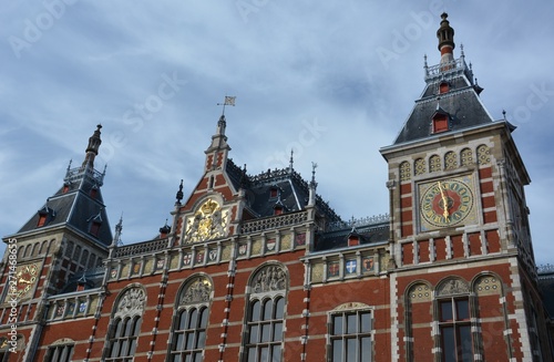 Amsterdam Centraal Station of May 8, 2015, Netherlands