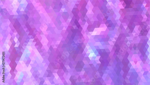 Geometric design. Colorful gradient mosaic background. Geometric triangle, mosaic, abstract background. Mosaic, one-color background. Mosaic texture. The effect of stained glass. EPS 10 Vector