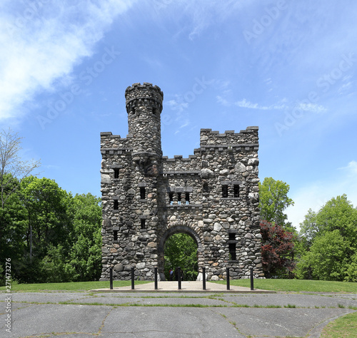 Bancroft Tower in Salisbury Park, Worcester, Massachusetts photo