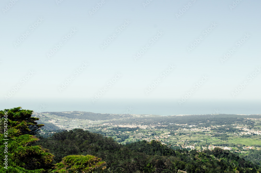 MAY 3 2016, SINTRA, PORTUGAL: beautiful view to sintra city Portugal