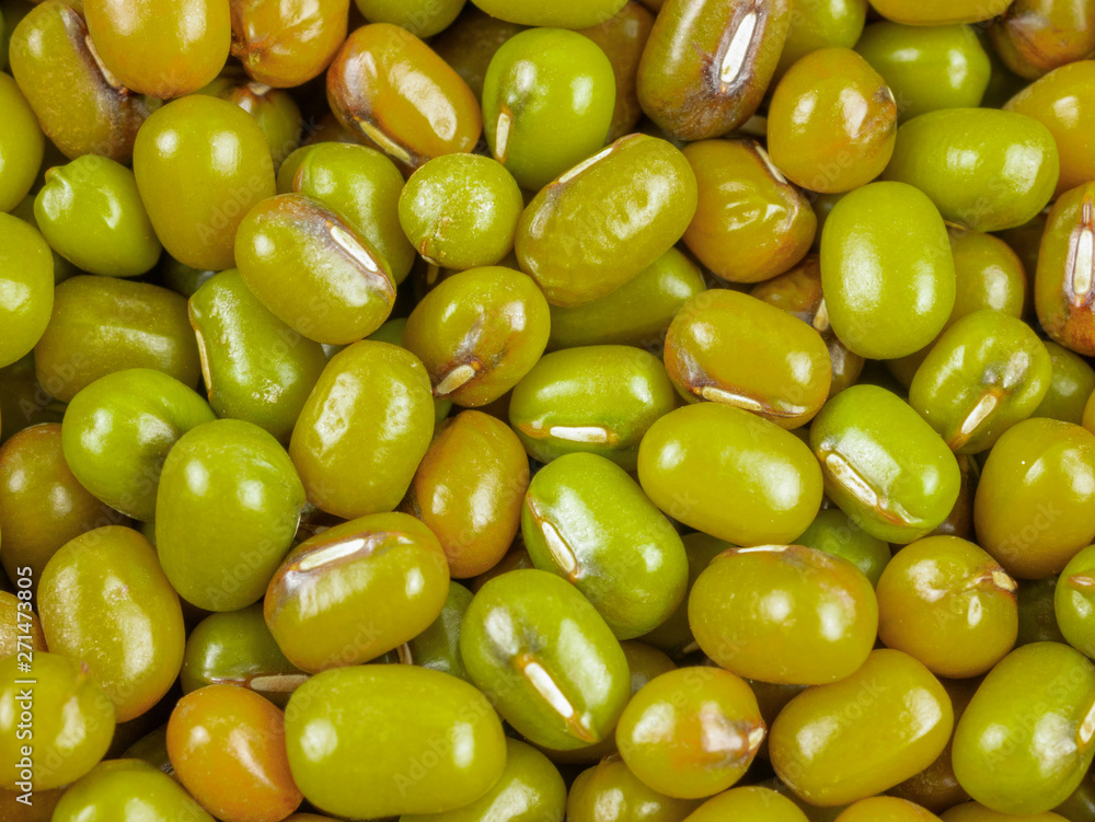 Close up,macro group of mung beans Close up,macro group of mung beans