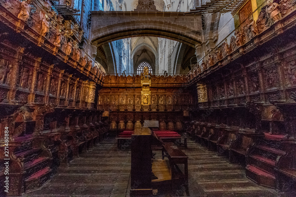 interior of cathedral