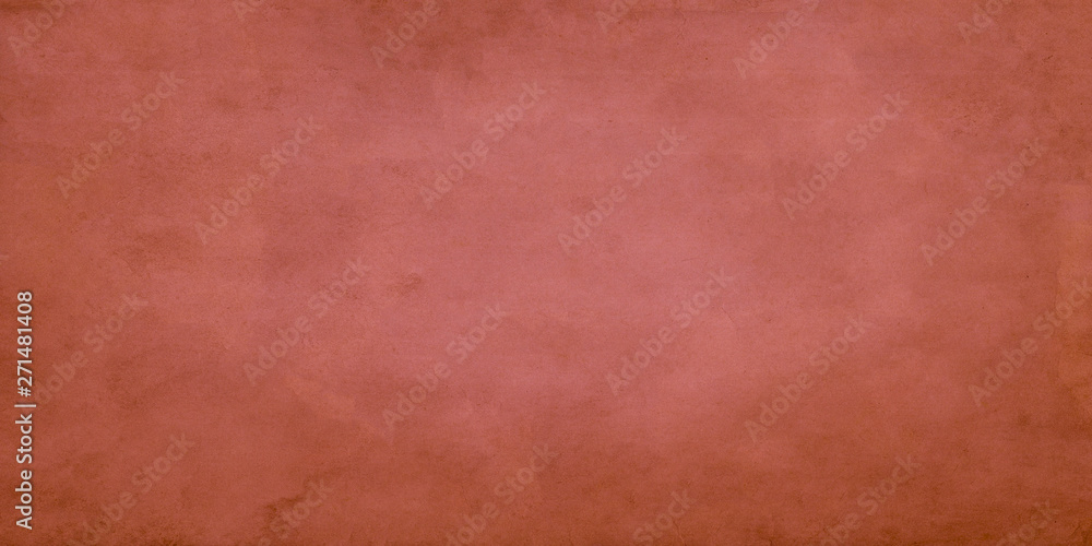 Naklejka premium Red wide grunge effect texture.