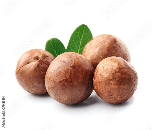 Macadamia nuts .