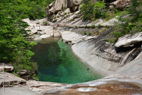 North Korea. Diamond mountains. Mt.Kumgang photo