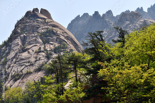 North Korea. Diamond mountains. Mt.Kumgang photo