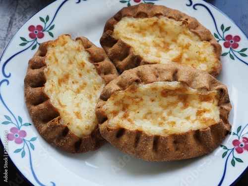 Traditional Finnish Karelian pies