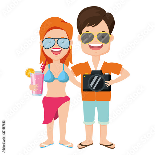 summer time people