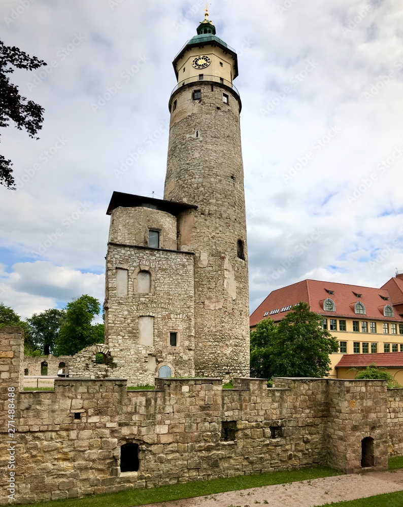 Schlossruine Neideck in Arnstadt (Thüringen)