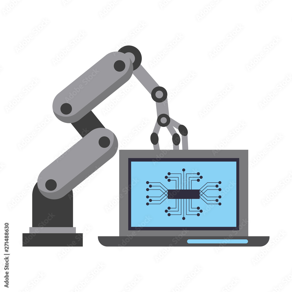artifical intelligence icons concept cartoon artifical intelligence icons concept cartoon