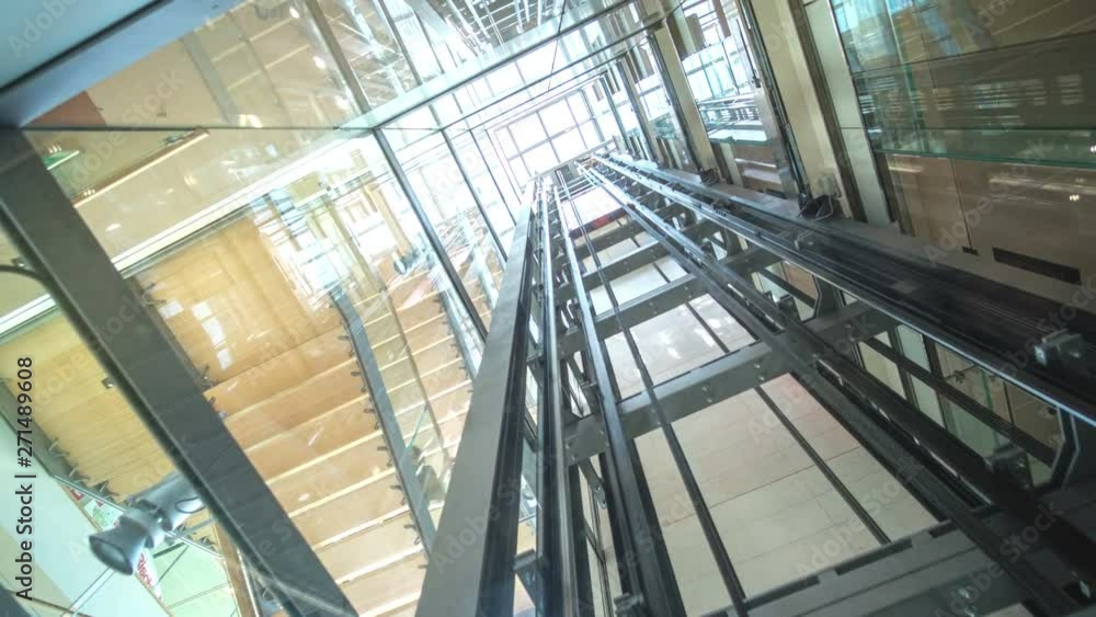 transparent lift modern elevator shaft glass building transparent lift modern elevator shaft glass building