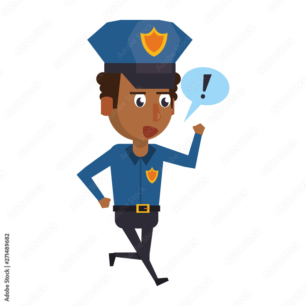 policeman working avatar cartoon character policeman working avatar cartoon character
