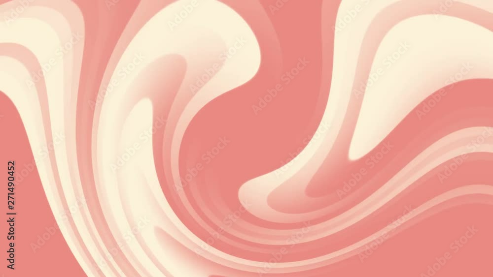 4k abstract background animation of curved beige and pink moving stripes. Looped animation. 4k abstract background animation of curved beige and pink moving stripes. Looped animation.