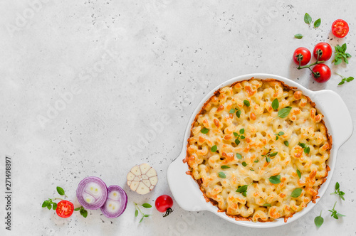 Pasta and Cheese Bake