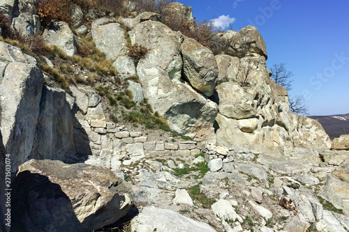 Ruins of archaeological site of Perperikon, Kardzhali Region, Bulgaria