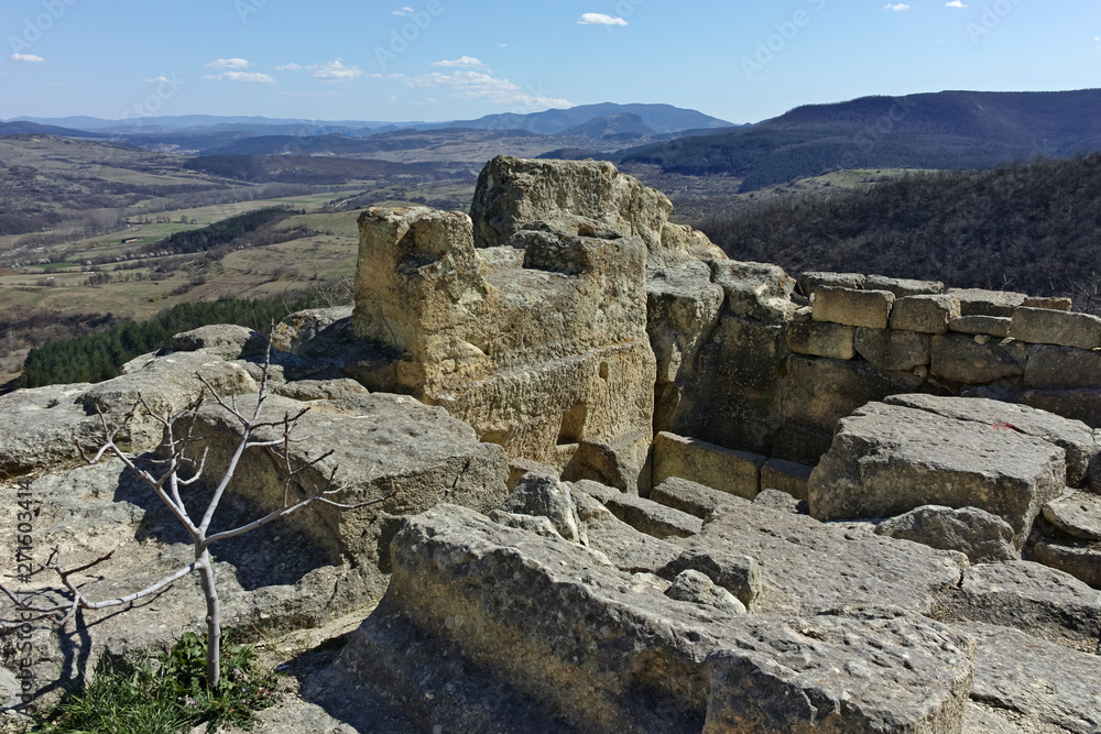 Ruins of archaeological site of Perperikon, Kardzhali Region, Bulgaria