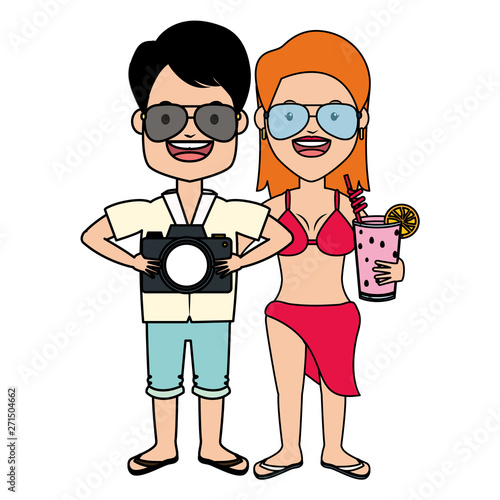 summer time people