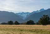 View of Mount Cook in the Mist