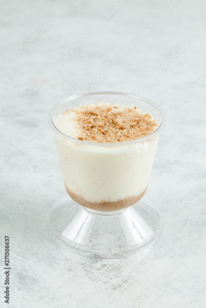 pastry - tasty dessert made with cookies pastry - tasty dessert made with cookies