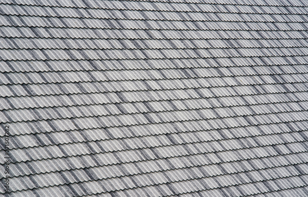 Abstract background of grey roof tiles Abstract background of grey roof tiles