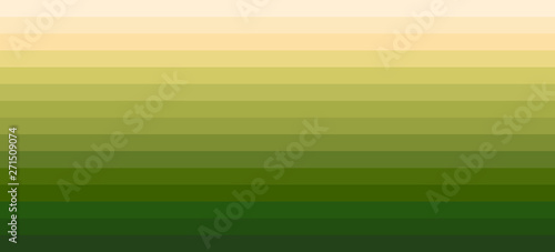  Horizontal lines. Green to yellow gradient.