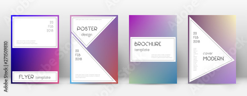 Flyer layout. Stylish gorgeous template for Brochu