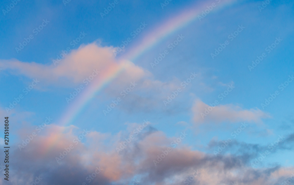 Rainbow above Ventura, California 