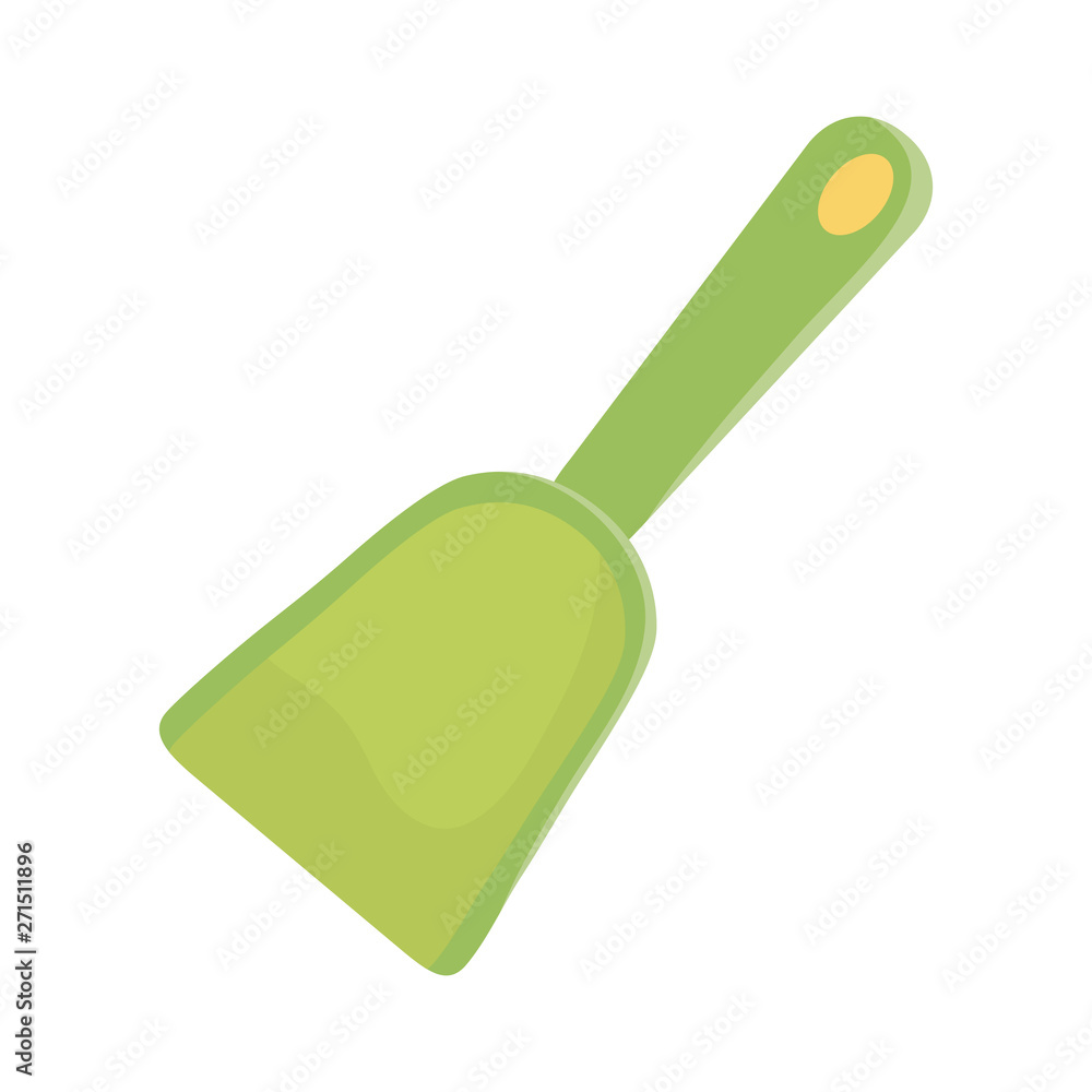 Isolated sand shovel design vector illustration Isolated sand shovel design vector illustration