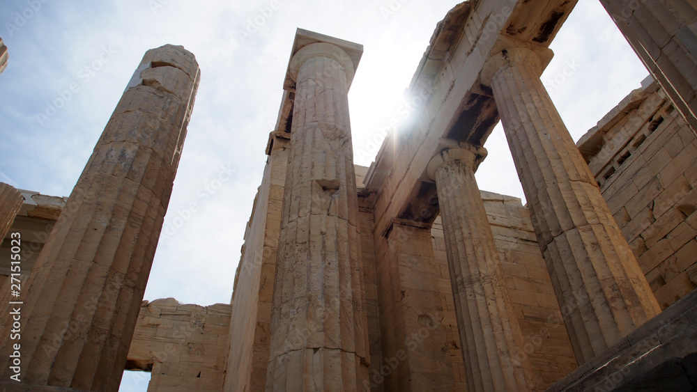Athen: Parthenon-Tempel auf der Akropolis Athen: Parthenon-Tempel auf der Akropolis