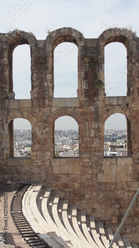 Blick auf Athen  Griechenland