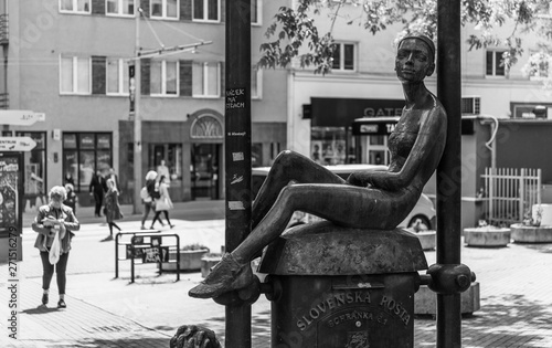 Canvas Print The First Mailbox