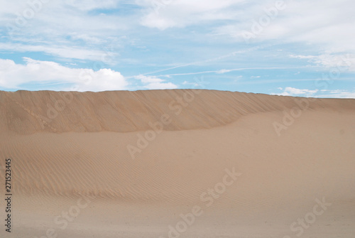 Sand dune edge desert background