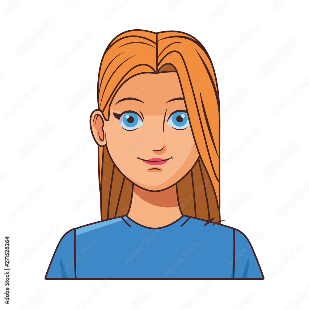 young woman avatar cartoon character profile picture young woman avatar cartoon character profile picture