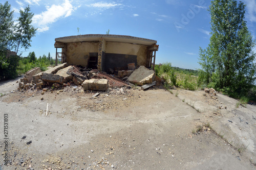 Abandoned construction site of Hospital. Abandoned at 1991,during Ukrainian undependence crisis.  Kiev Region,Ukraine © Sergey Kamshylin