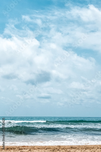 Sea, sky and beach lines © ilyablinov