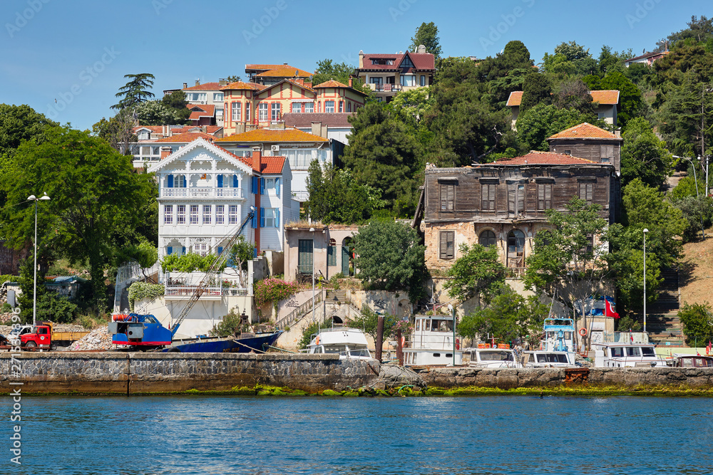 Heybeliada, Princes' Islands (Adalar) in the Sea of Marmara. Istanbul.