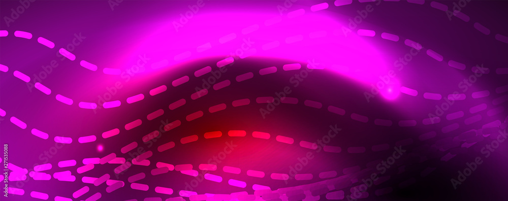 Shiny neon lines techno magic futuristic background, magic energy space light concept, abstract background wallpaper design Shiny neon lines techno magic futuristic background, magic energy space light concept, abstract background wallpaper design