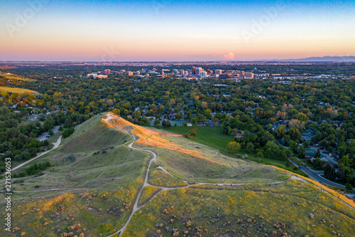 Obraz na płótnie Boise Aerial w salonie
