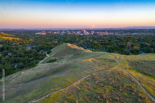 Obraz na płótnie Boise Aerial w salonie