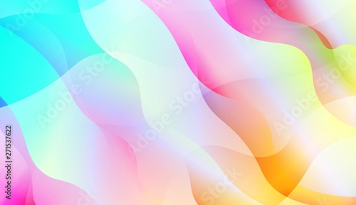 Geometric Pattern With Lines  Wave. Abstract Blurred Gradient Background. For Screen Cell Phone  Presentation Background  Package. Vector Illustration.