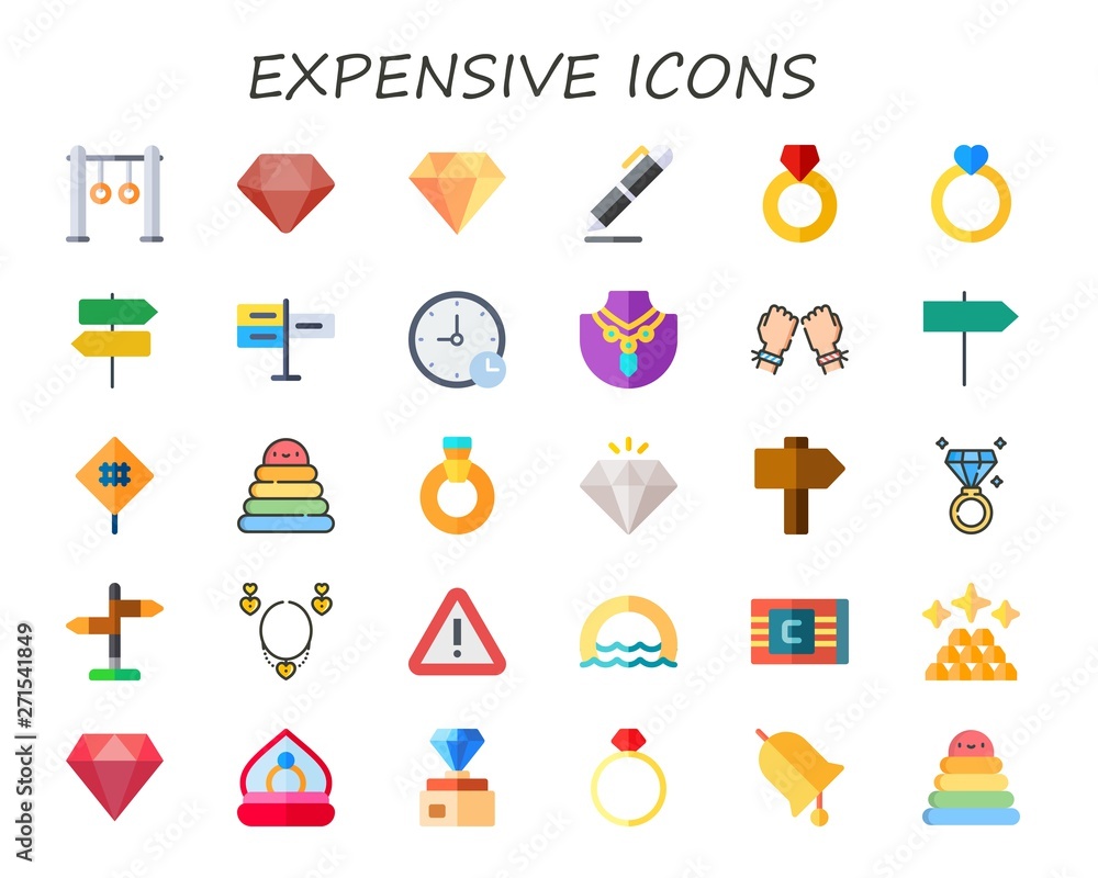 expensive icon set