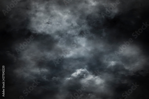 Abstract background from smoke on dark background.