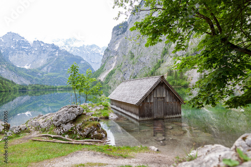 Bootshütte am Obersee beim Königssee © markus_schelhorn