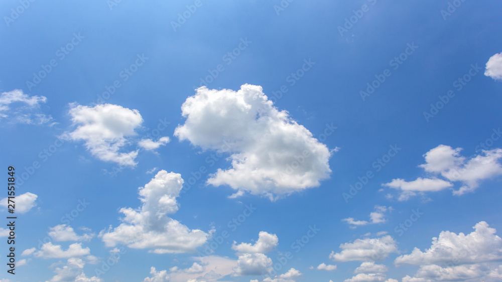 Fototapeta premium Blue Sky Cloud Nature Landscape Background