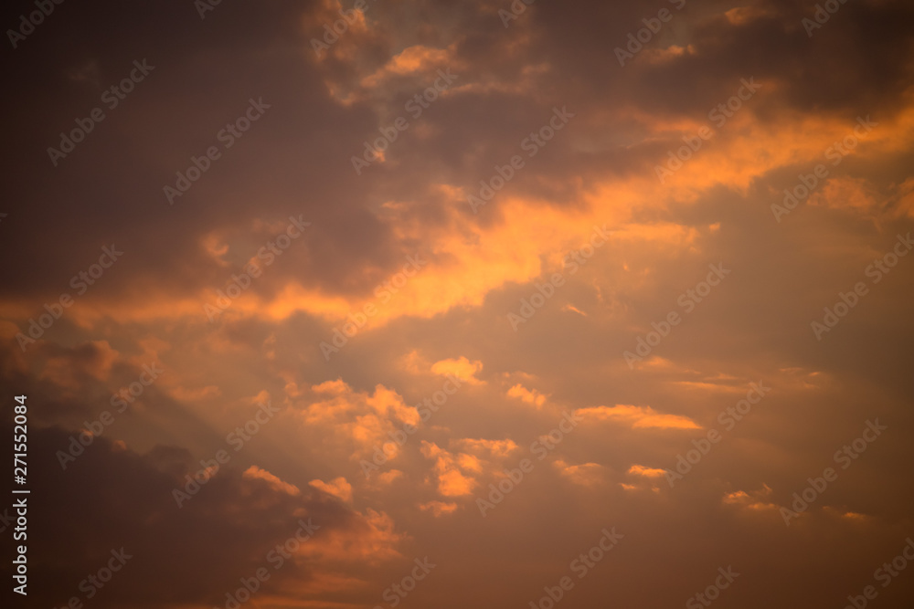 Obraz premium Abendrot