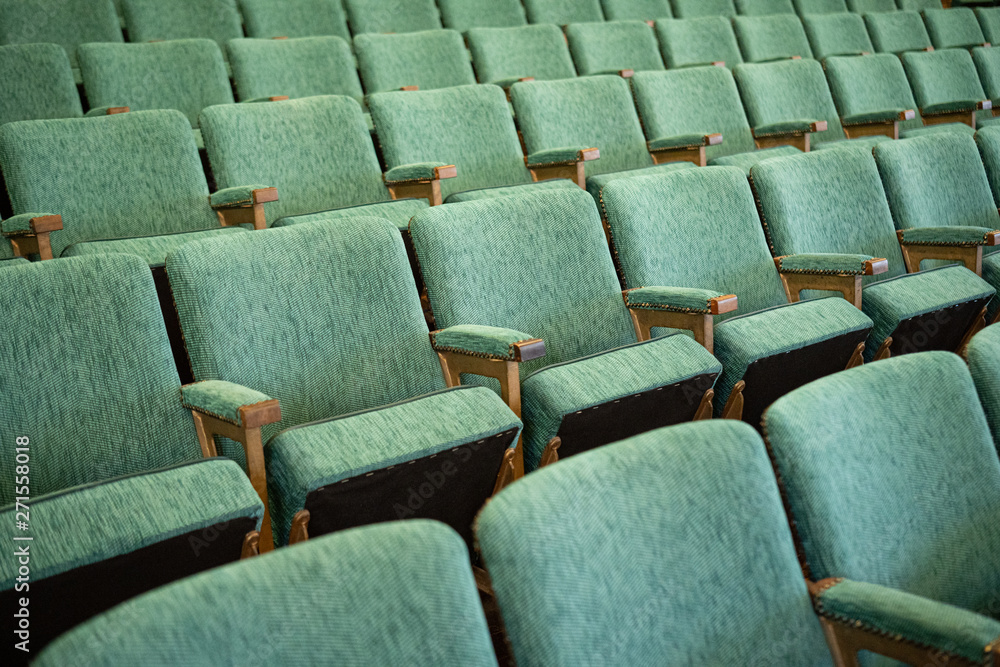 Obraz premium rows of empty seats