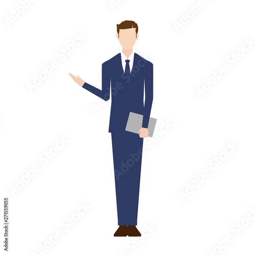 Business people. Vector illustration. Flat design.