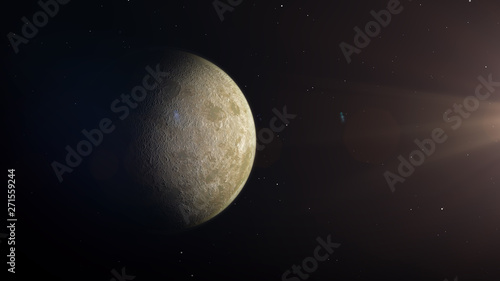 Mon Oberon satellite of Uranus